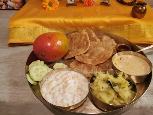 High-grade Food-safe Ayurvedic Bronze (Kansa) Full Dinner Set