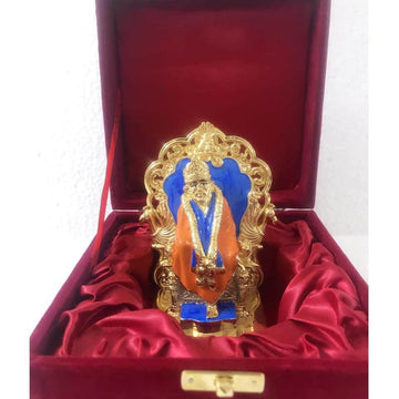 Sai Baba Idol| Baba Idol| Gold coated baba idol| silver coated baba idol| Deity| Shirdi Sai Baba| Sai Ram| Om Sai Idol|Gift| Return Gift