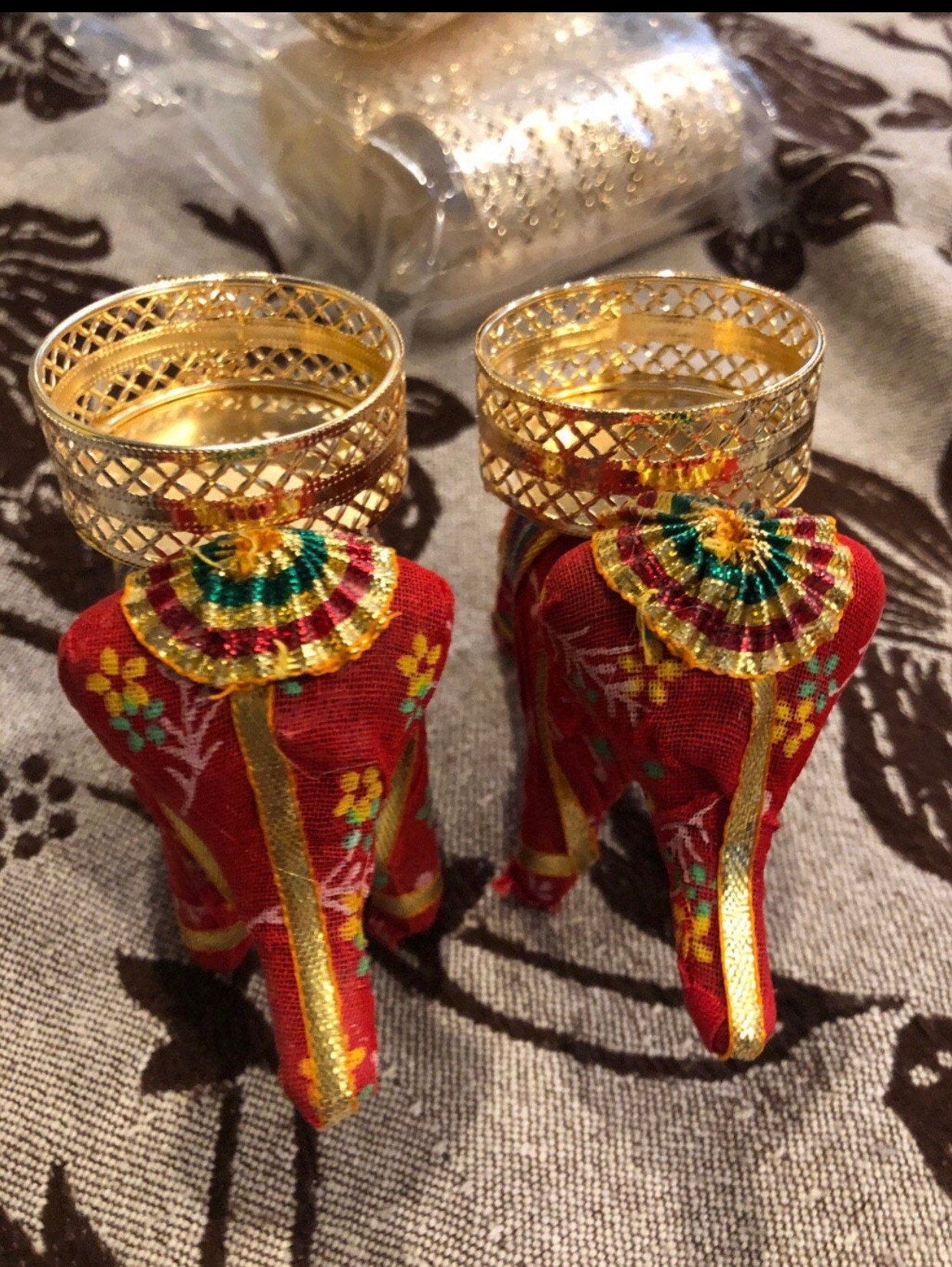 Elephant Tea-Light Holder|Gift|Diwali Party Decor|Mehendi Favor|Party Decor| Wedding Favor|Candle Holder|Indian home decor| Lamp holder