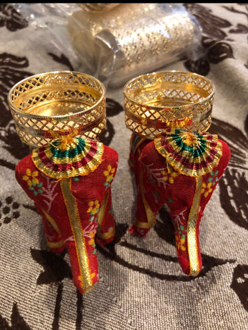 Elephant Tea-Light Holder|Gift|Diwali Party Decor|Mehendi Favor|Party Decor| Wedding Favor|Candle Holder|Indian home decor| Lamp holder