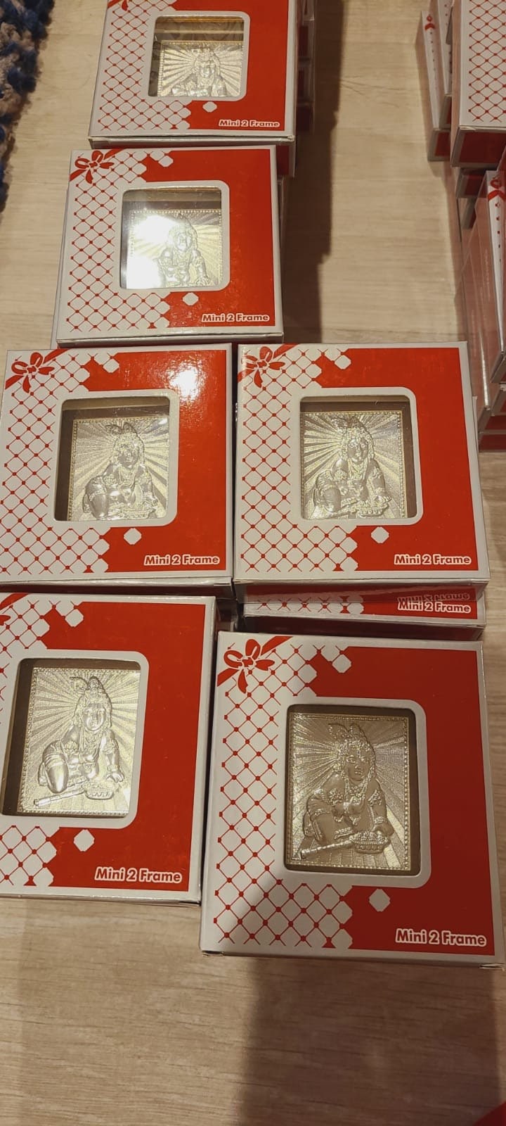 999 Silver Photo Frame in 4x4 inch| Return Gift| Wedding| Diwali| Decorative Photo Frame| Real Silver Gifts| God Idols| Housewarming| Glass