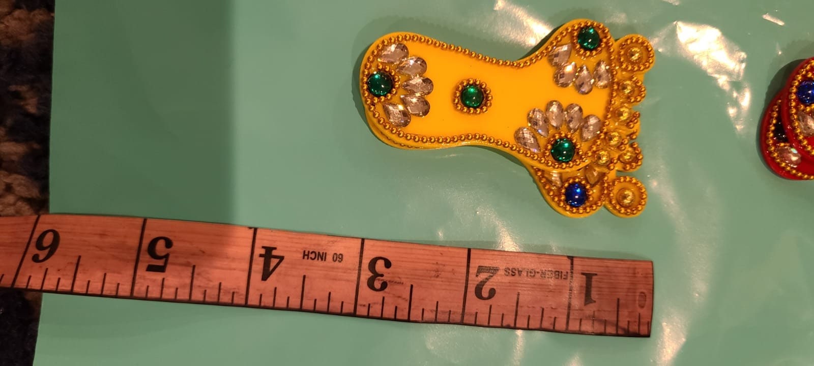 Lakshmi Ji Charan| Maataji Charan Paduka| Lakshmi Ji Pagla| Lakshmi Pagh| Diwali Decor| Temple Decor|Pooja Decor| Housewarming| Indian Gifts