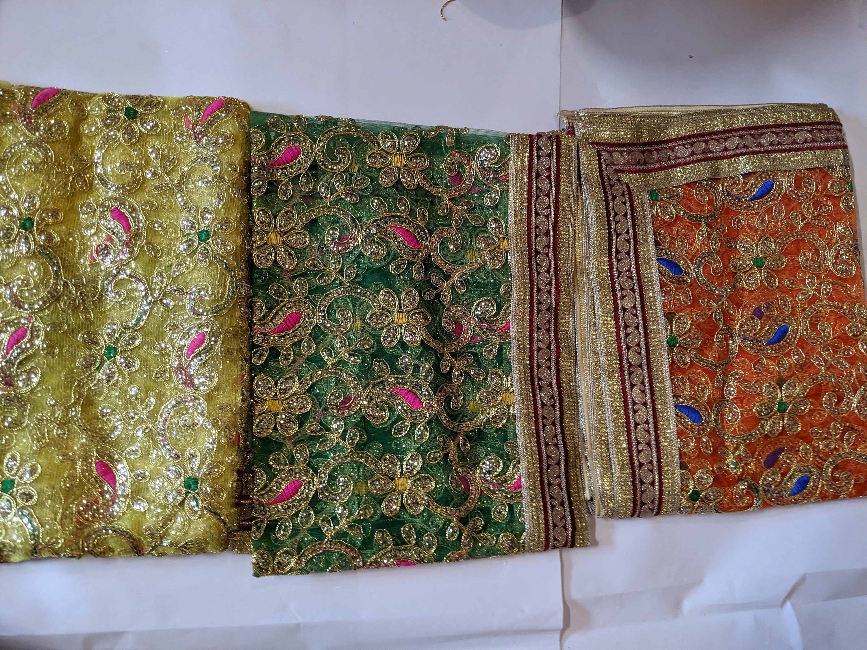 Net pooja cloth| Maa Chunni Red Puja Chunri Durga mata Chunri|Puja Supply |Idol Worhip|Chunni|Haldi Thaal Cover|Pooja table cover Net fabric