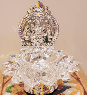 Lakshmi Ji Diya| German Silver Return Gift| Housewarming| Satyanarayan Pooja| Baby Shower|Varalakshmi|Tamboolam|Wedding Favor