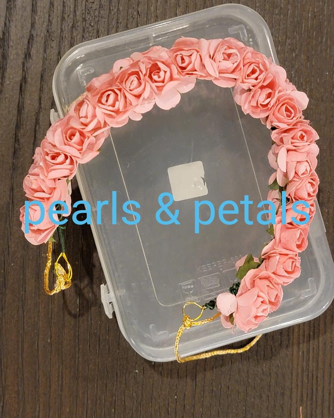 Resuable Gajra hair accessories tiara, made of foam fabric. Bharatanatyam / kuchipudi dance / weddings/ events/ bride / hair accessories