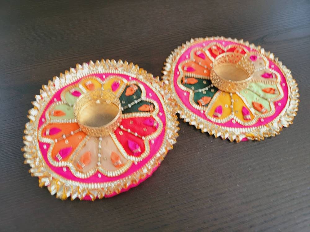 Tea-light Diwali Puja decor|Housewarming Return Gift |Wedding Favor |Golu Decor| Diya|Candle Holder|Navratri|T-Light Holder| Indian Tealight