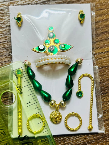 Ladoo Gopal dress|Bal Gopal Shringaar|Deity Dress|God idol dress|Krishna Janmashtami| Krishna Poshak| Kanhaiya Dress| Pooja Decor