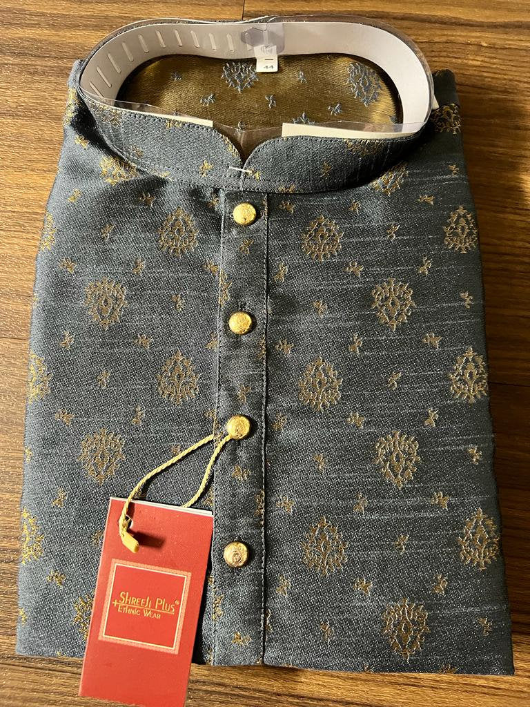 Men Ethnic Wear|Traditional Wear for Men|Man's Kurta Pyjama|Men Clothing|Indian TraditionalEthnic Kurta with Bottoms| Only Size 40 Available