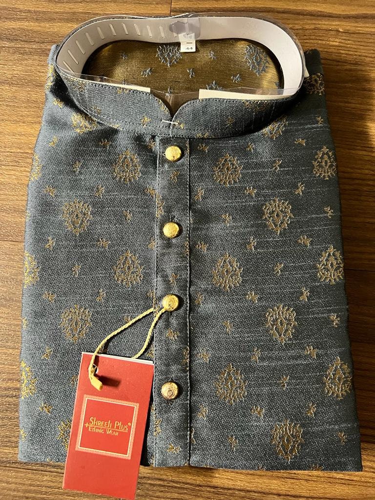 Men Ethnic Wear|Traditional Wear for Men|Man's Kurta Pyjama|Men Clothing|Indian TraditionalEthnic Kurta with Bottoms| Only Size 40 Available