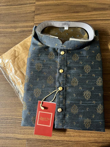 Men Ethnic Wear|Traditional Wear for Men|Man's Kurta Pyjama|Men Clothing|Indian TraditionalEthnic Kurta with Bottoms| Only Size 40 Available