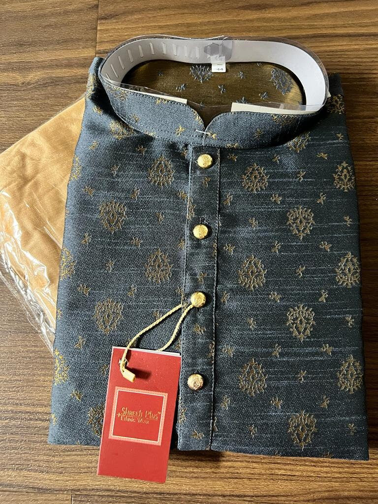 Men Ethnic Wear|Traditional Wear for Men|Man's Kurta Pyjama|Men Clothing|Indian TraditionalEthnic Kurta with Bottoms| Only Size 40 Available