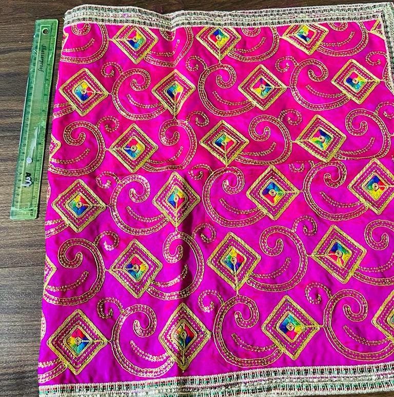 Handmade cloth for puja, placing God Idols in the temple, Diwali pooja| Navratri pooja kapda|Indian Wedding puja cloth | Mata ki chunar