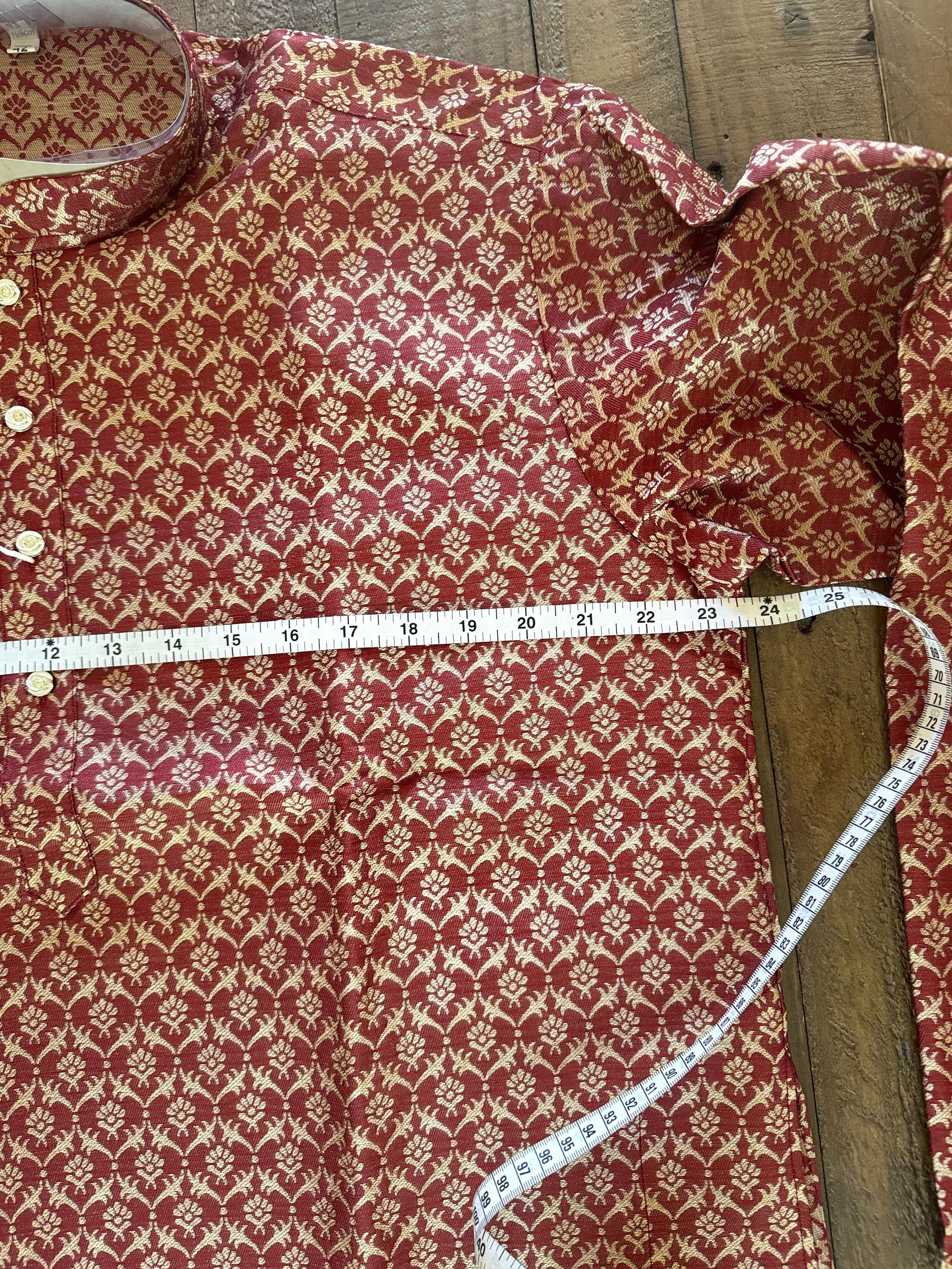 Men Kurta Pajama, Kurta Churidar, Sherwani, Indian Pakistani African Party Wear Salwar Kameez, Men party wear, Cotton Kurta, Size 42 left