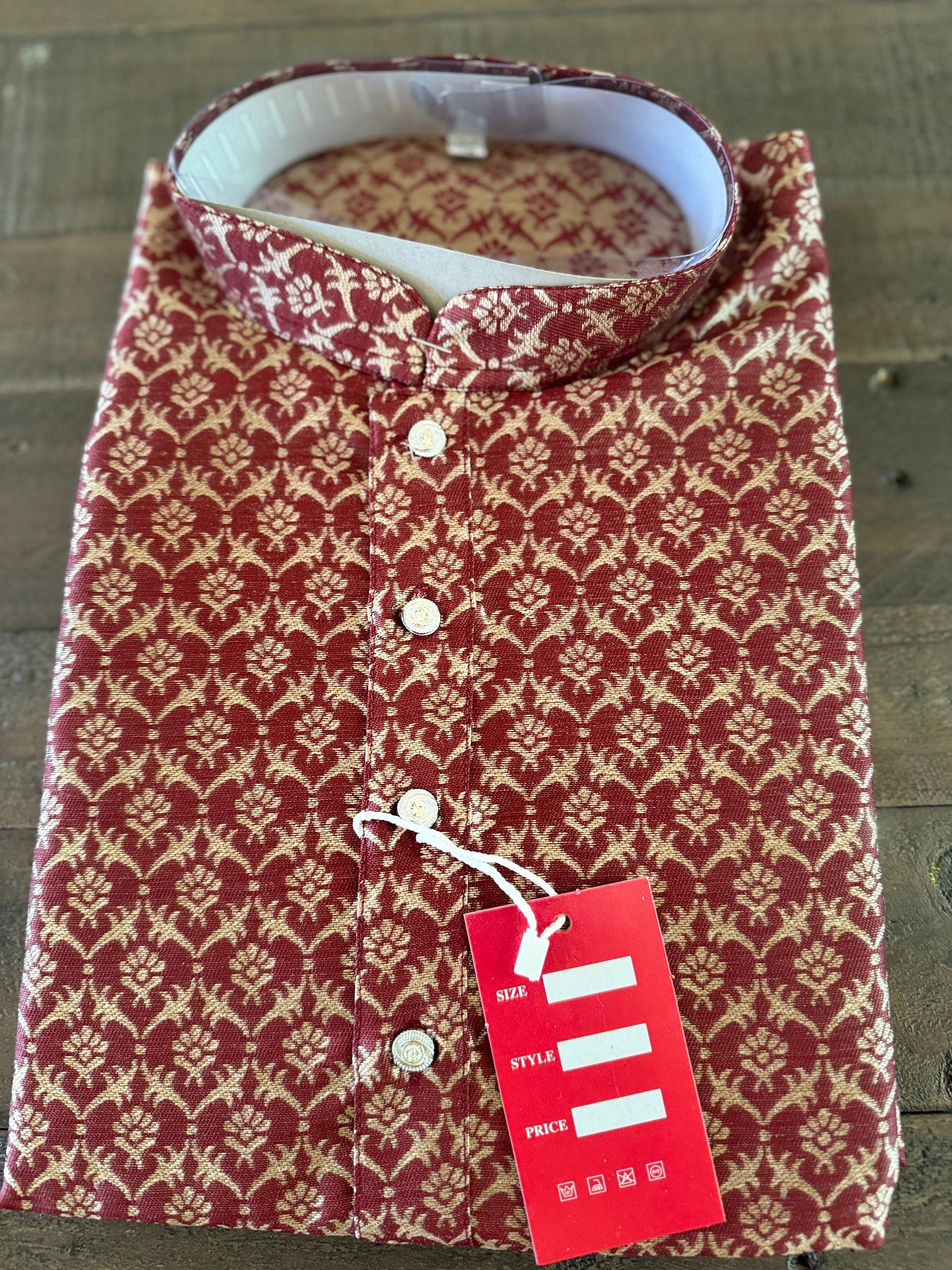 Men Kurta Pajama, Kurta Churidar, Sherwani, Indian Pakistani African Party Wear Salwar Kameez, Men party wear, Cotton Kurta, Size 42 left