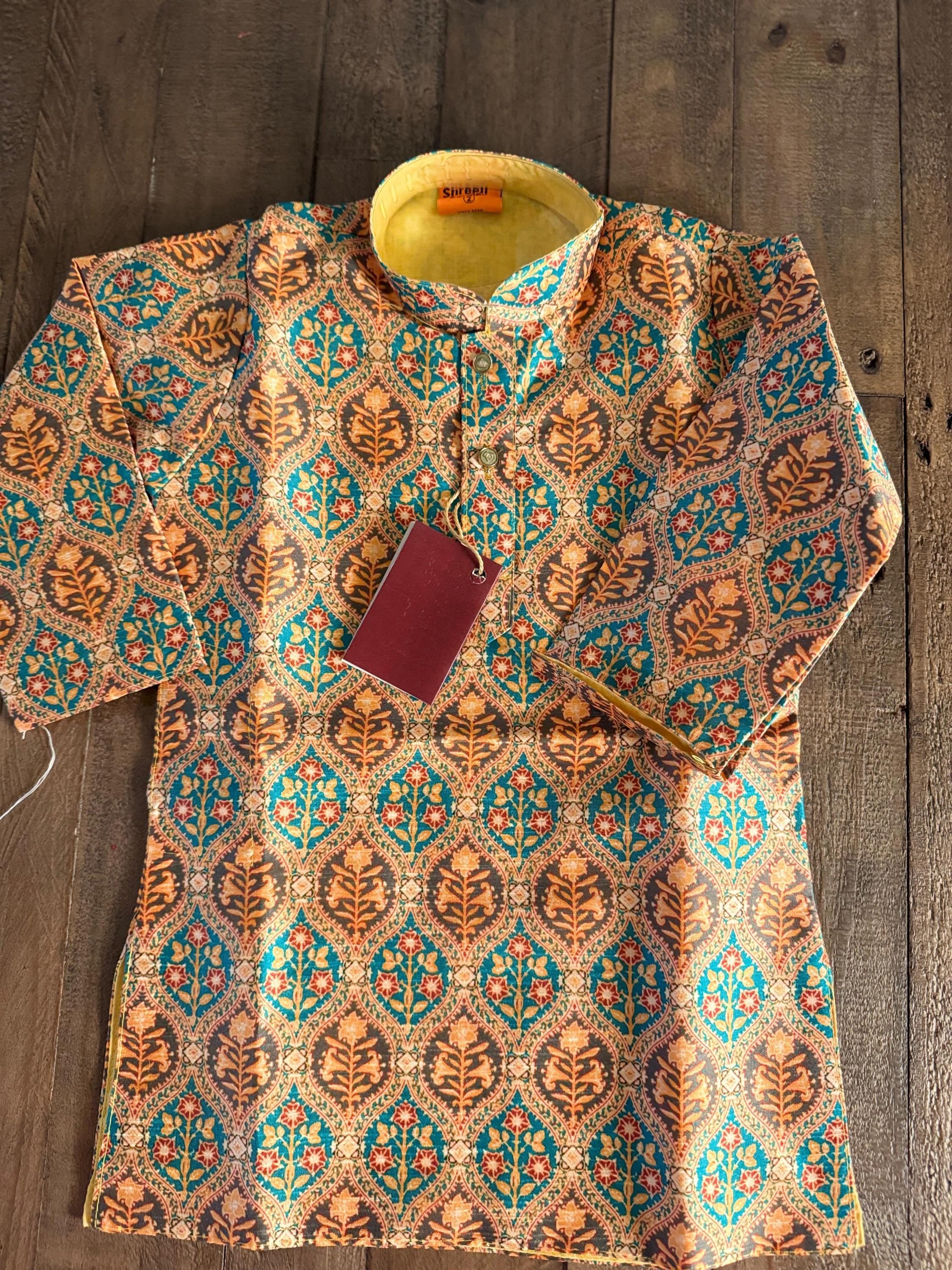 Cotton silk Kurta Pyjama for Boys Diwali and Traditional Wear |Eid Wear|INDIAN WEAR KIDS|Chudidaar Pyjama for festivals| Traditional Wear