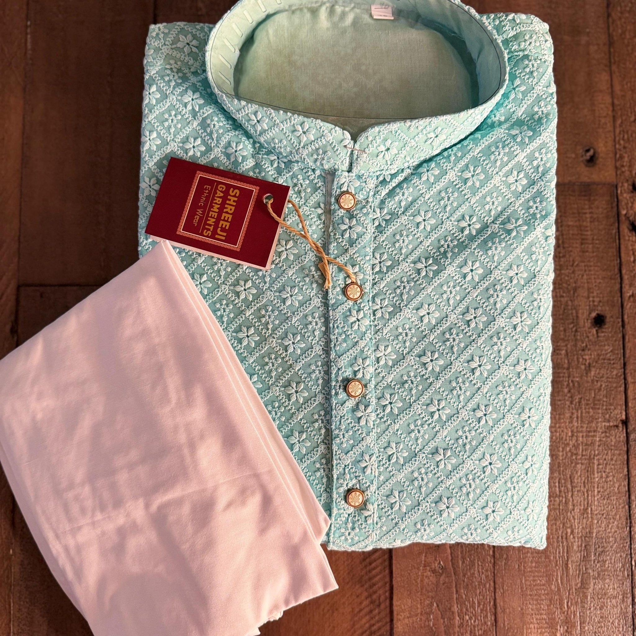 Men Ethnic Wear|Traditional Wear for Men|Man's Kurta Pyjama|Men Clothing|Indian TraditionalChikankari Kurta and Bottoms|Men's wear