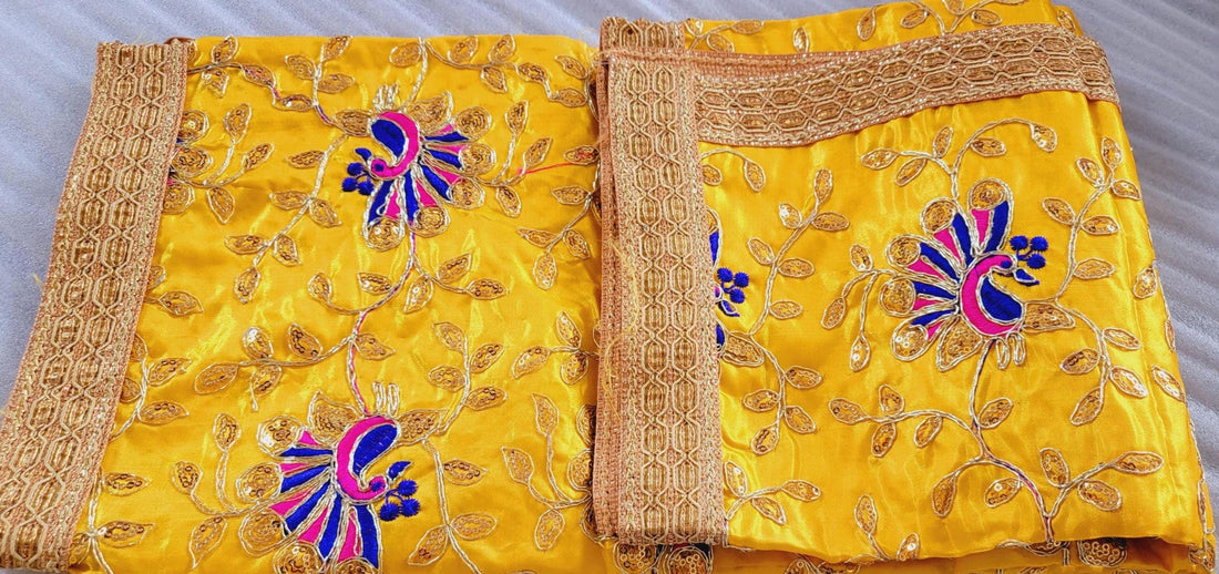 Navratri Mata Ki Chunri, Indian Puja Chunri, Fabric Mata Ki Chunri, Pooja Item, Red Dupatta Hindu Idol Worship|sai baba idol|Velvet cloth