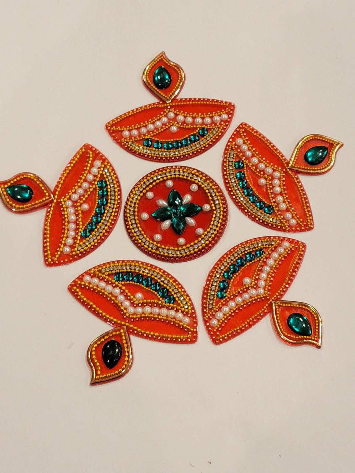 Acrylic Rangoli| Muggu| Hindu Temple Decoration| Housewarning| Wedding ...