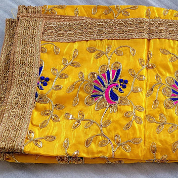 Navratri Mata Ki Chunri, Indian Puja Chunri, Fabric Mata Ki Chunri, Pooja Item, Red Dupatta Hindu Idol Worship|sai baba idol|Velvet cloth