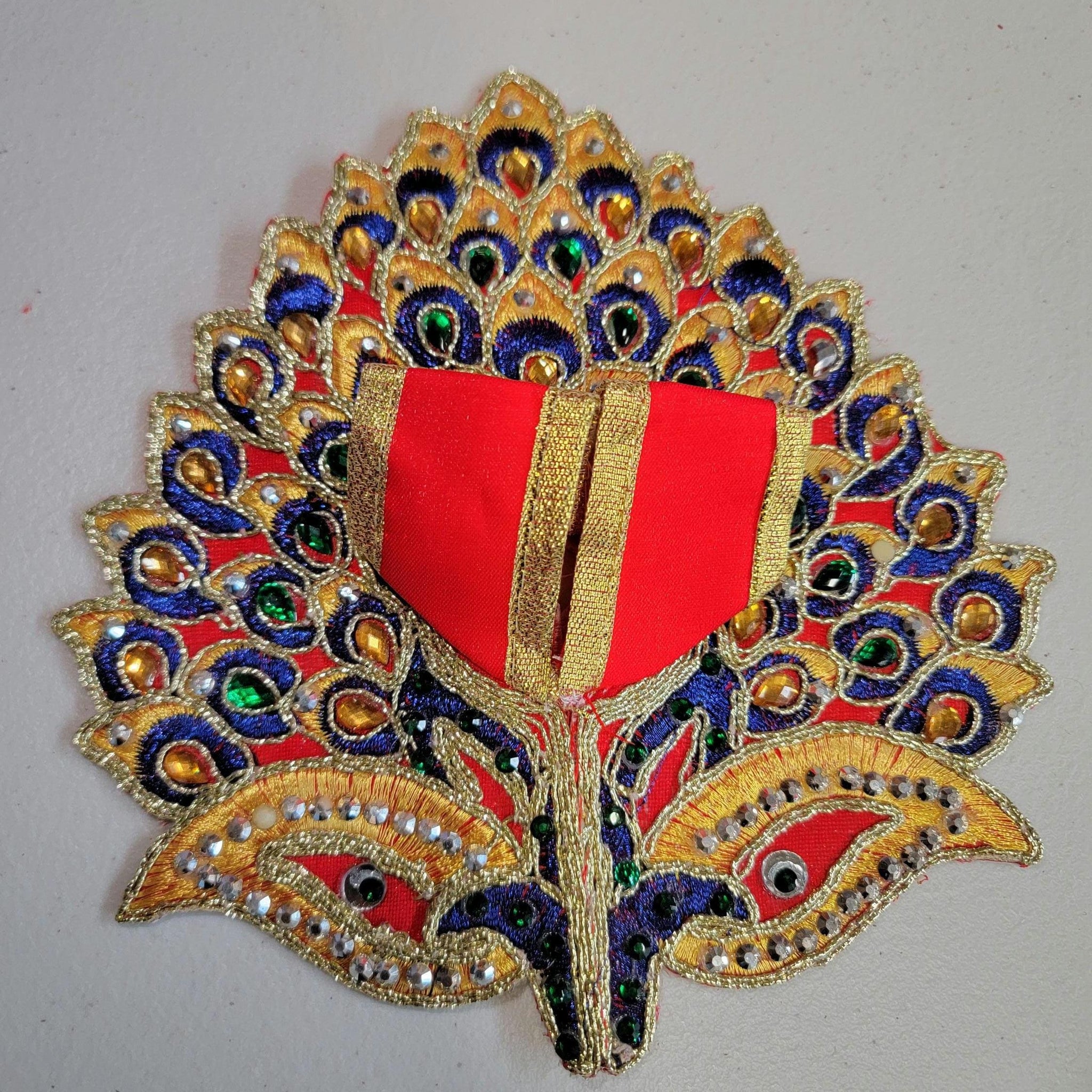 Beautiful kanhaji poshak. laddu gopal dress| Bal gopal dress,radha krishna,laddu gopal clothes,Thakurji|7 inch Diameter|Janmashtami Dress