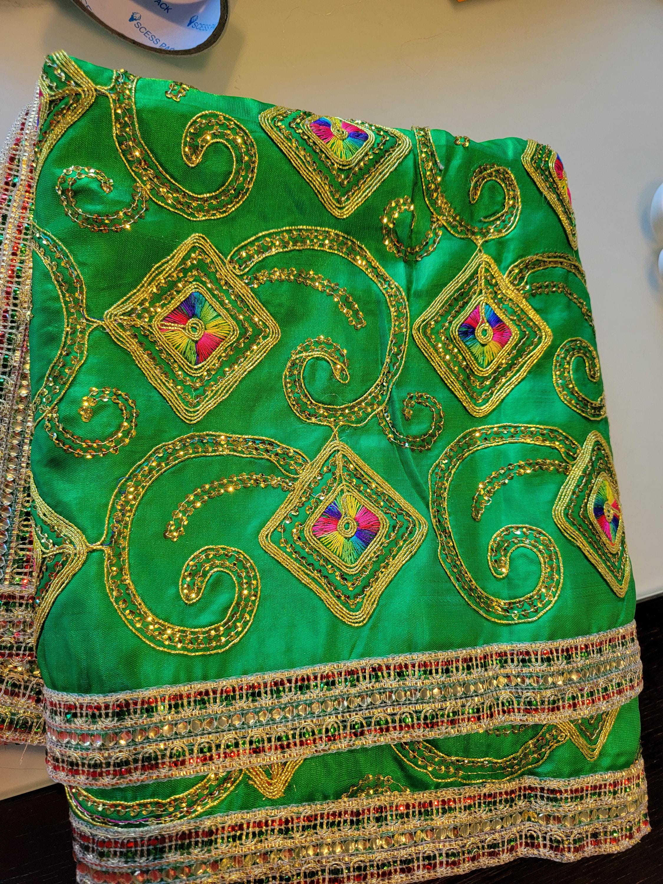 Navratri Mata Ki Chunri, Indian Puja Chunri, Fabric Mata Ki Chunri, Pooja Item, Dupatta Hindu Idol Worship| Bridesmaid|sizes available