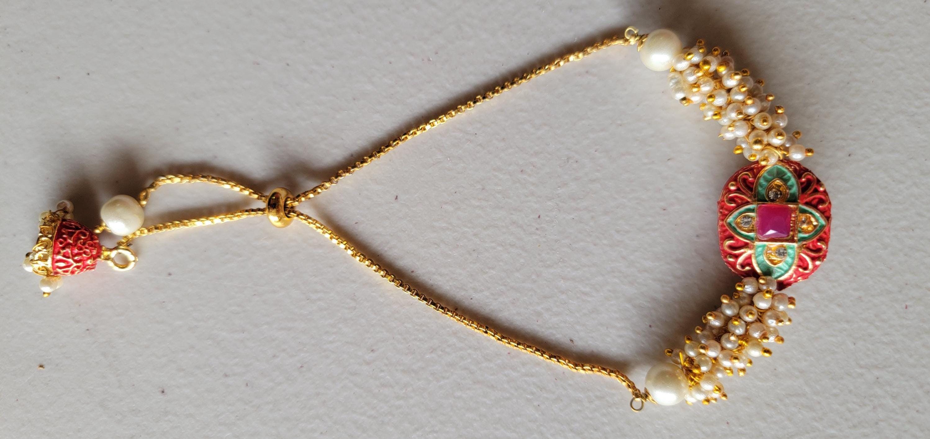 Rakhi |Lumba for Bhabhi|Beaded Bracelet | Indian Holiday Rakhi Thread Multiple Designs|Handcrafted Rakhi with pearls| Rakhri |Raksha Bandhan