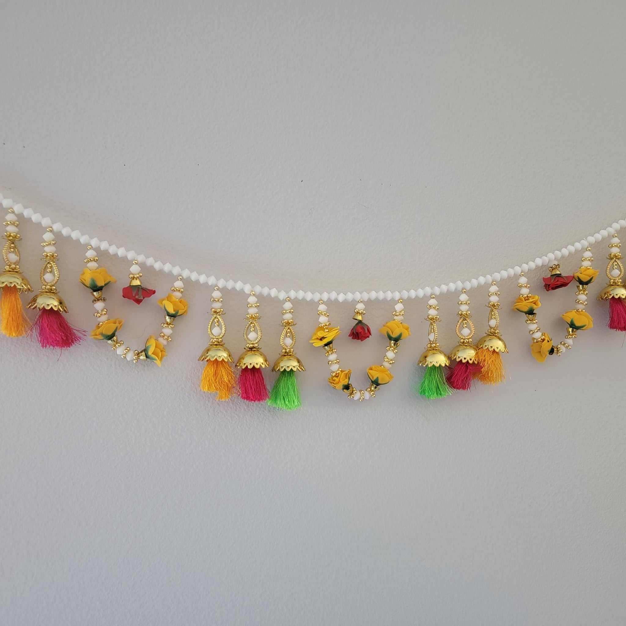 3 feet Toran Garland with pair of hanging|Wedding Backdrop for decor