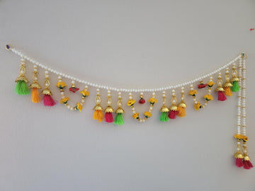 3 feet Toran Garland with pair of hanging|Wedding Backdrop for decor