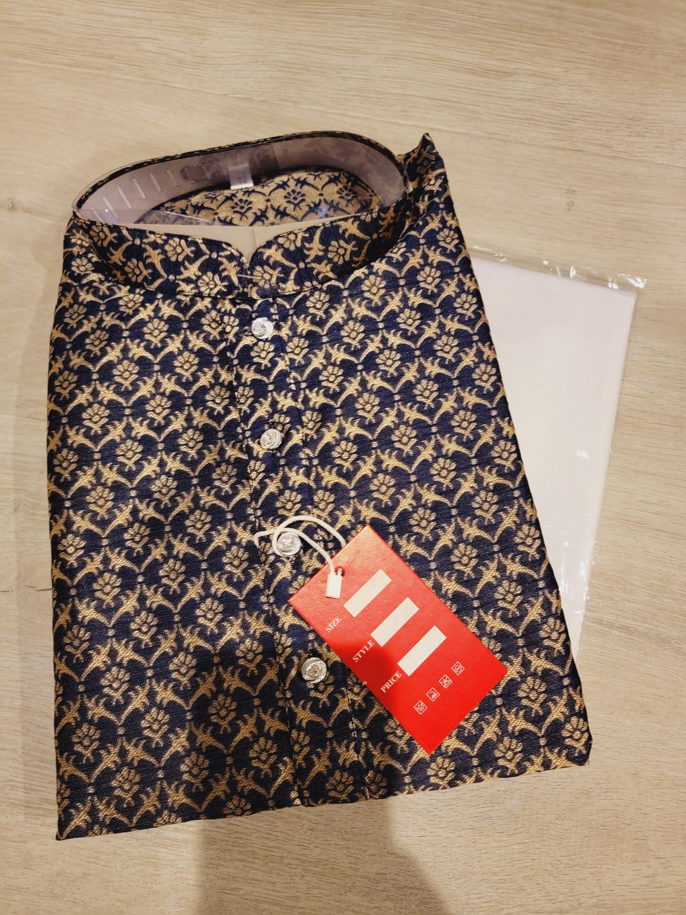 Men Kurta Pajama, Kurta Churidar, Sherwani, Indian Pakistani African Party Wear Chikankari Salwar Kameez, Men Bollywood Kurta, Size 36 - 44