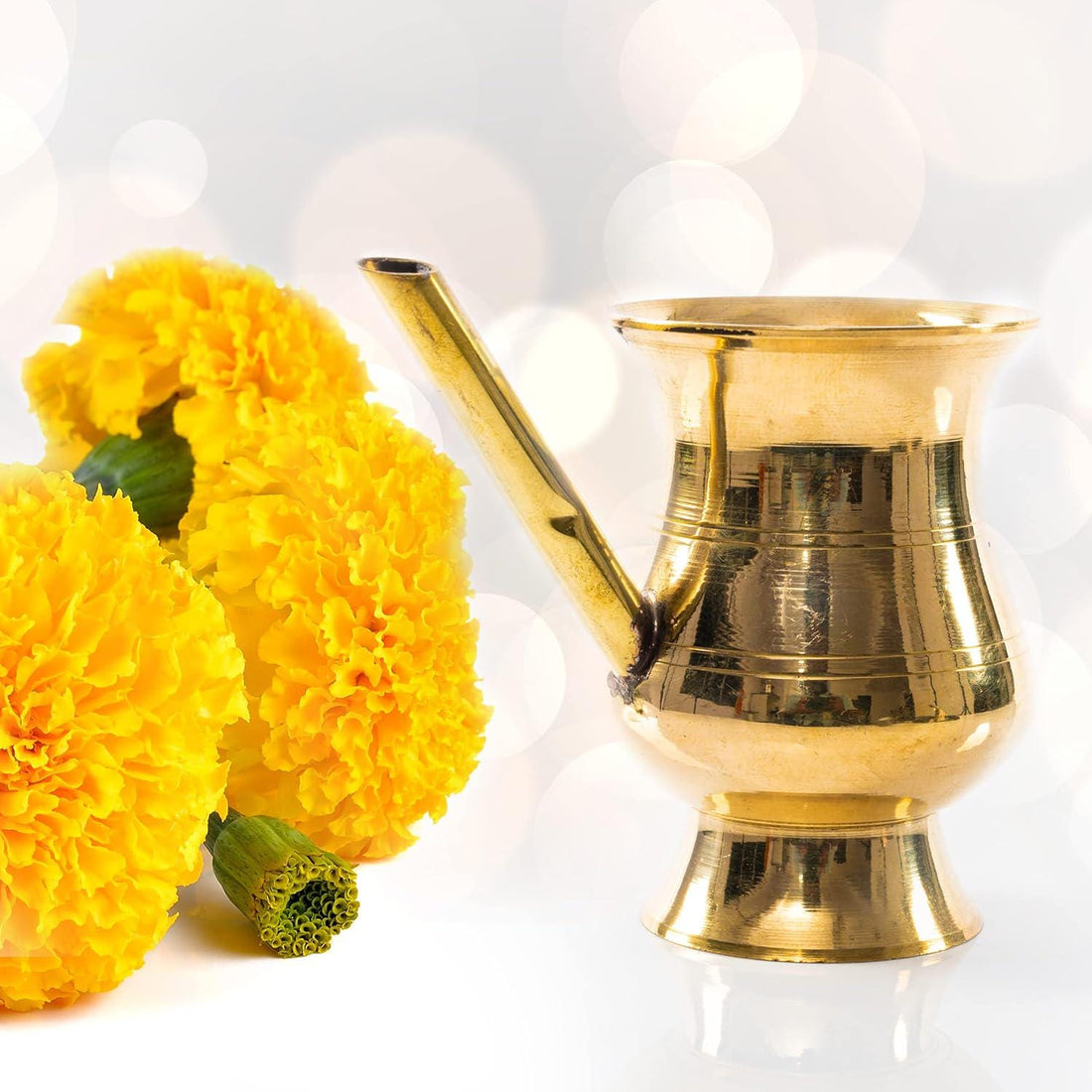 Brass Coated Loti| Return gifts|Pongal, Diwali, Parties, Annaprasanna,Weddings | Gift| Temple Item| Return Gifts| Decor| Pooja Essentials