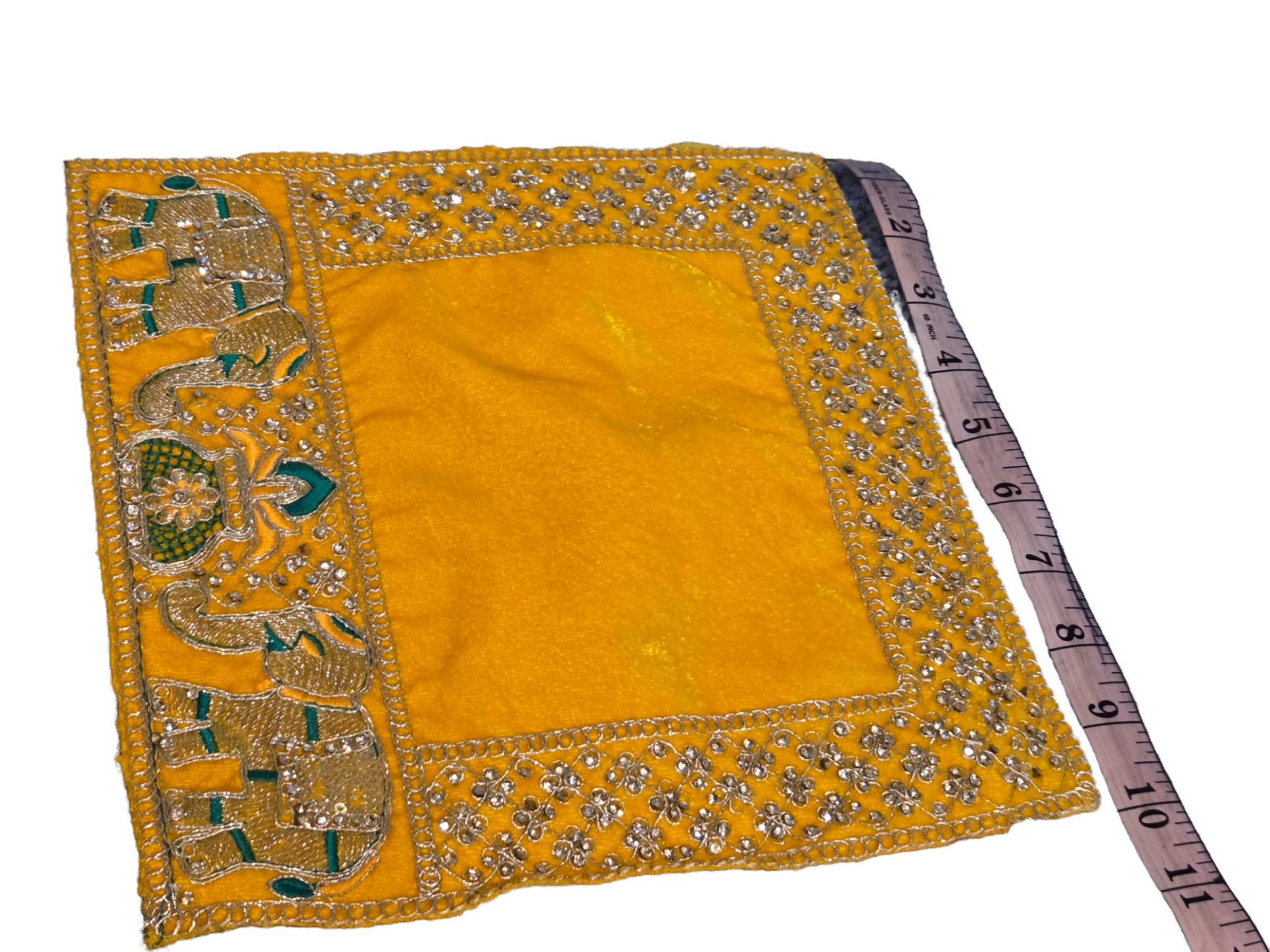 Navratri Mata Ki Aasan, Indian Puja Aasan, Fabric For Ganesh Chaturthi, Pooja Item, Aasan Hindu Idol Worship